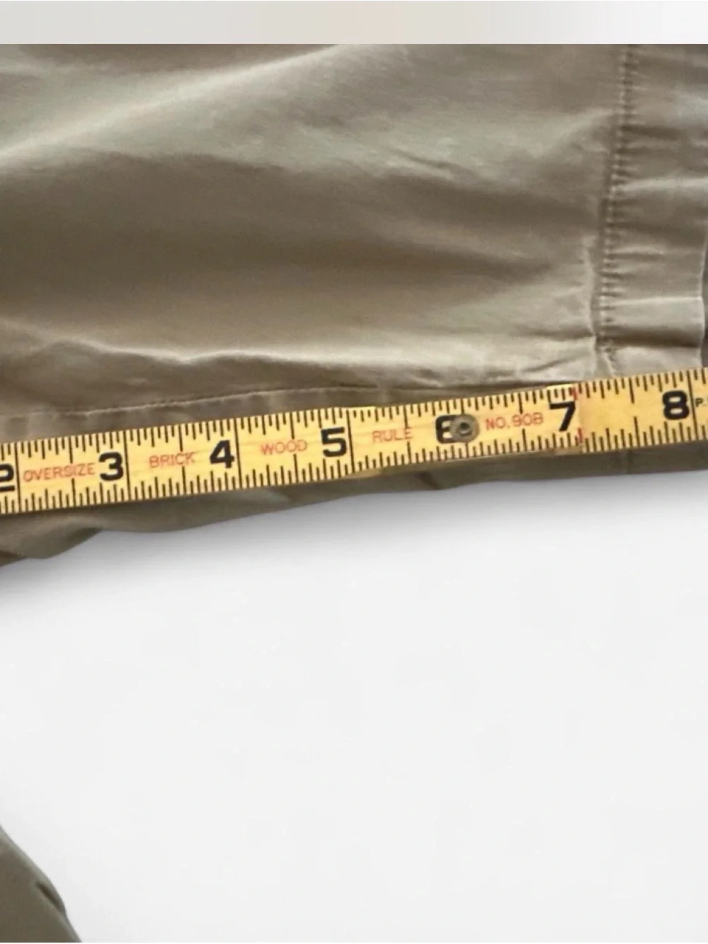 Dockers Men’s Khaki Chino Shorts Flat Front Casual Size 36